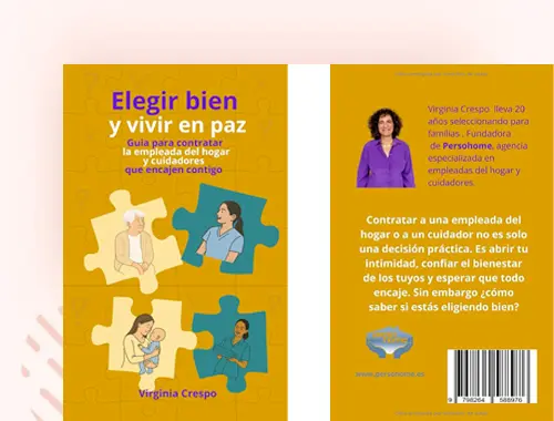 Portada del libro Elegir bien y vivir en paz, guía para contratar en el hogar